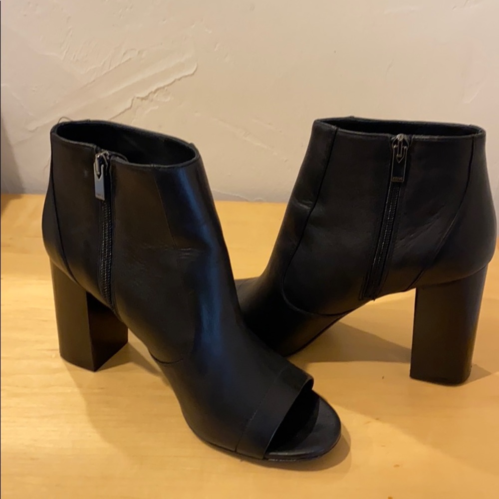 Vince peep toe bootie